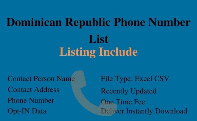 Dominican-Republic Phone Number List