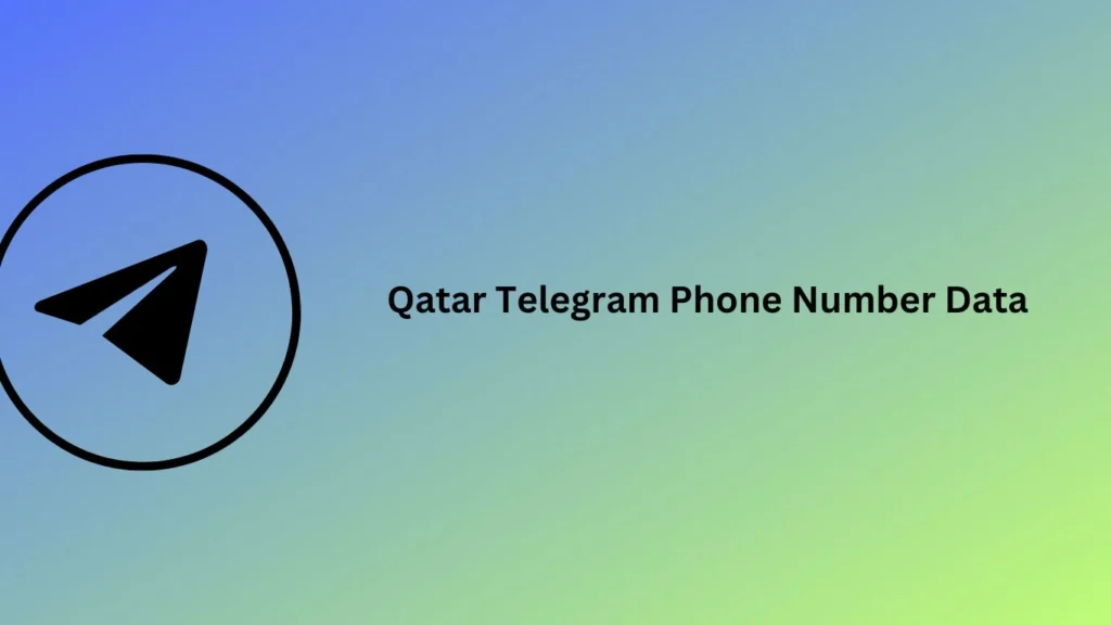 Qatar Telegram Phone Number Data