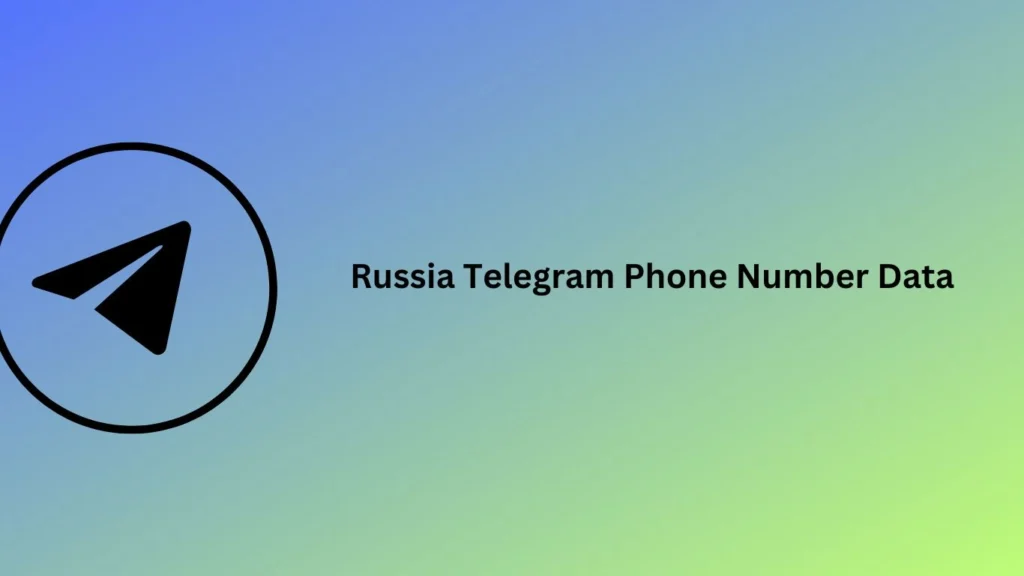 Russia Telegram Phone Number Data