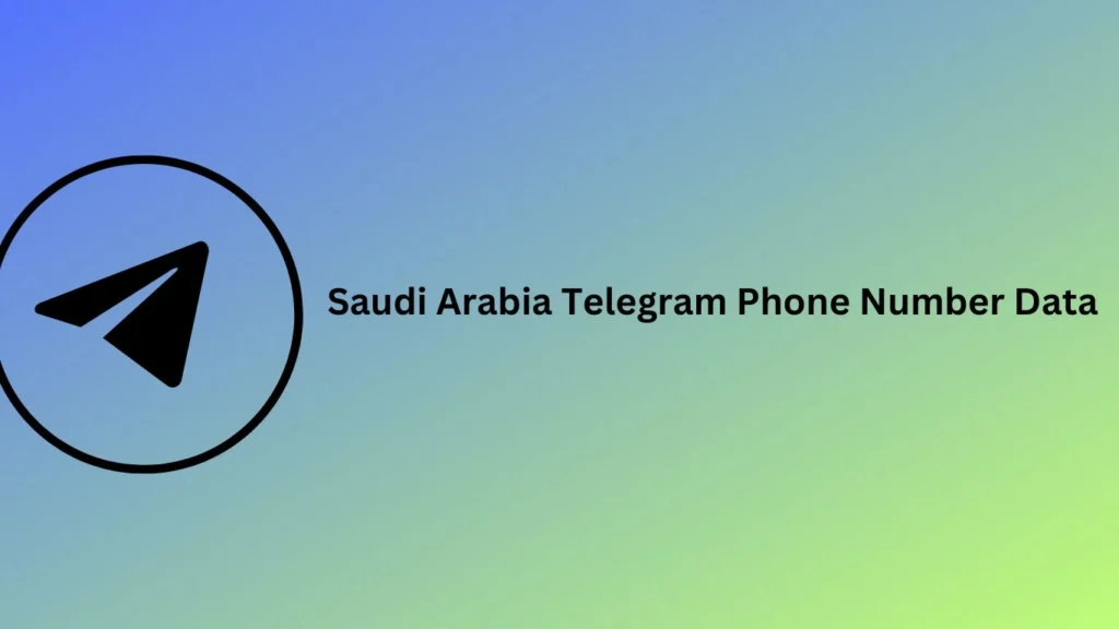 Saudi Arabia Telegram Phone Number Data