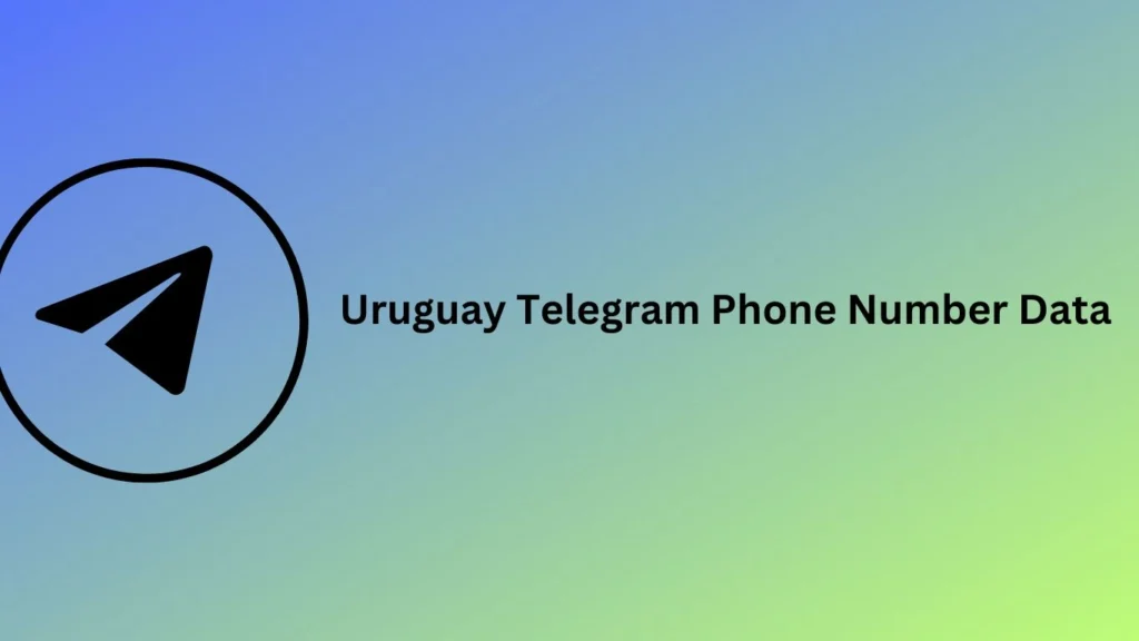 Uruguay telegram phone number data